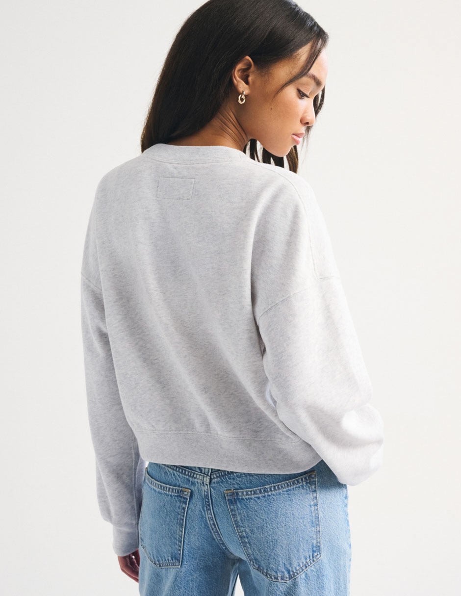 Suéter cuello redondo para mujer 6