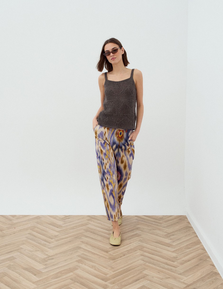 Pantalón slim para mujer 7