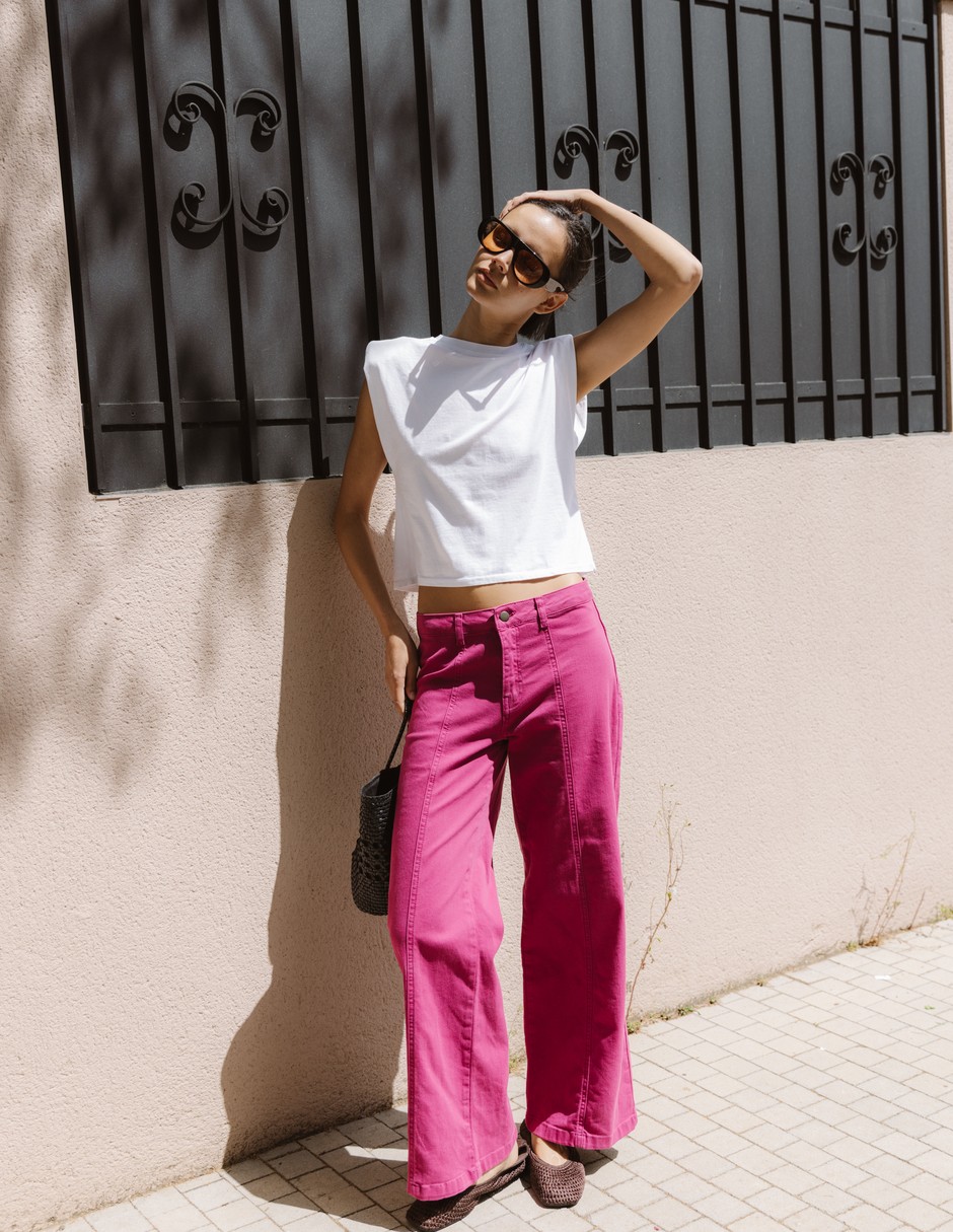 Pantalón regular para mujer 2