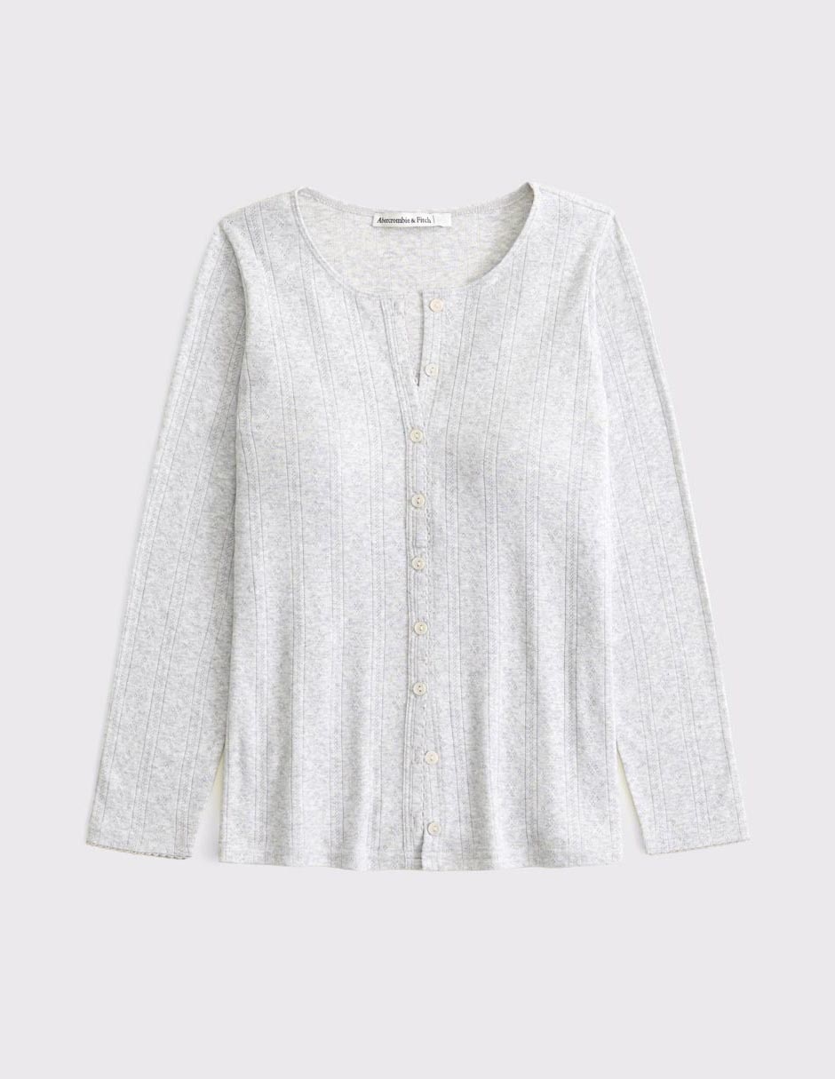 Suéter cuello redondo para mujer 2