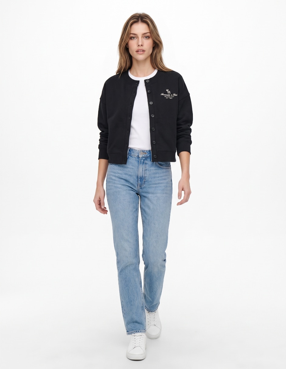 Suéter cuello redondo para mujer 3