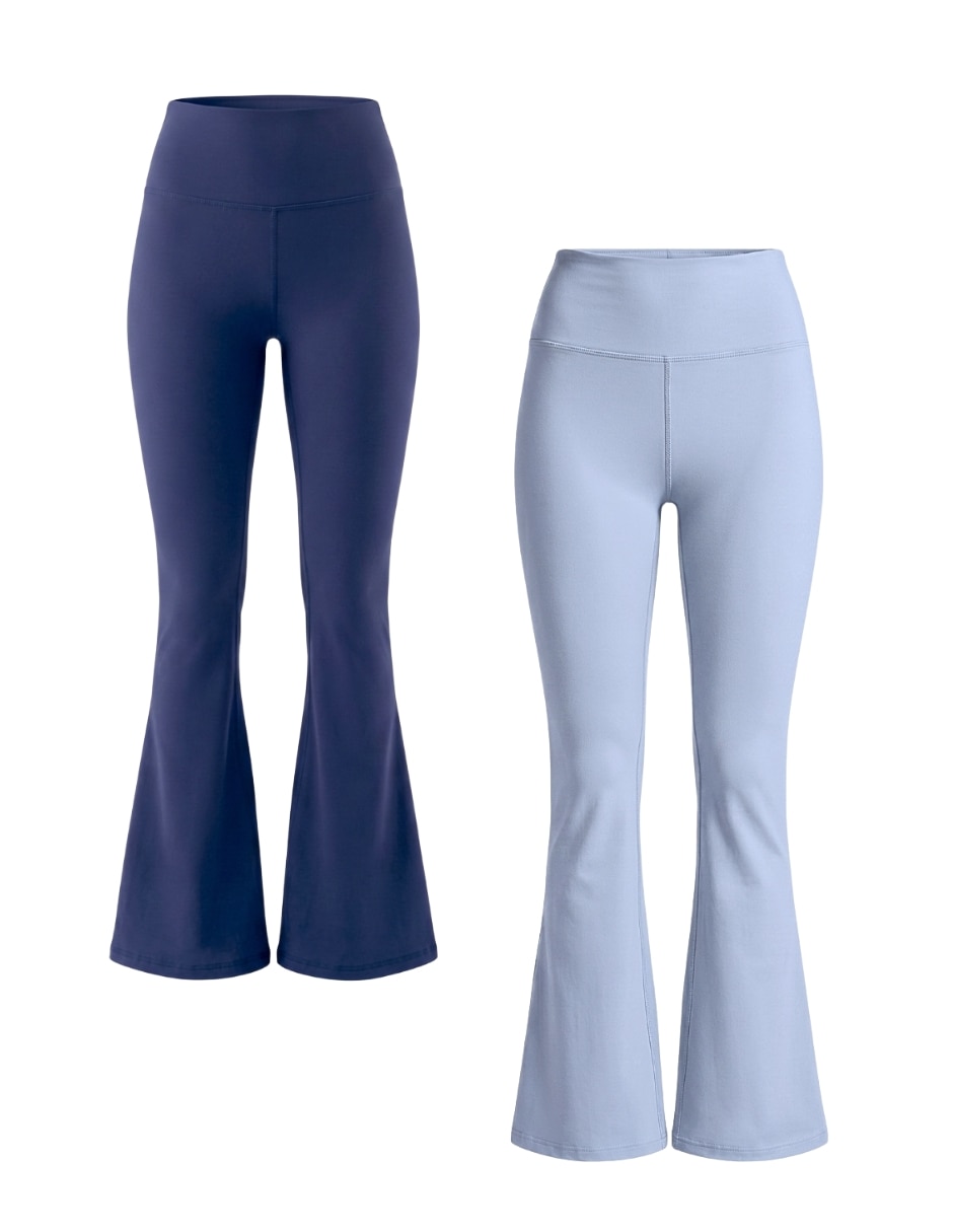 Legging activewear con medio cierre para mujer