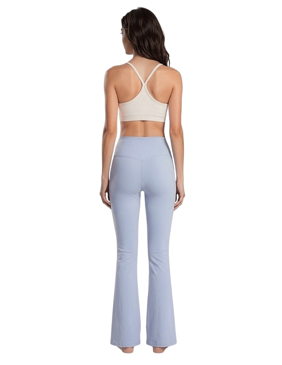 Legging activewear con medio cierre para mujer 7
