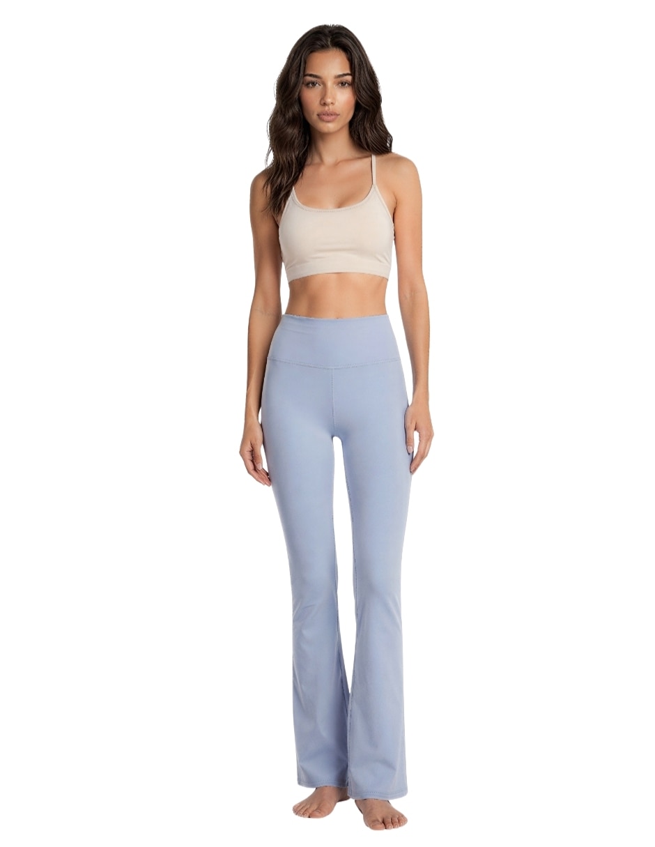 Legging activewear con medio cierre para mujer 11