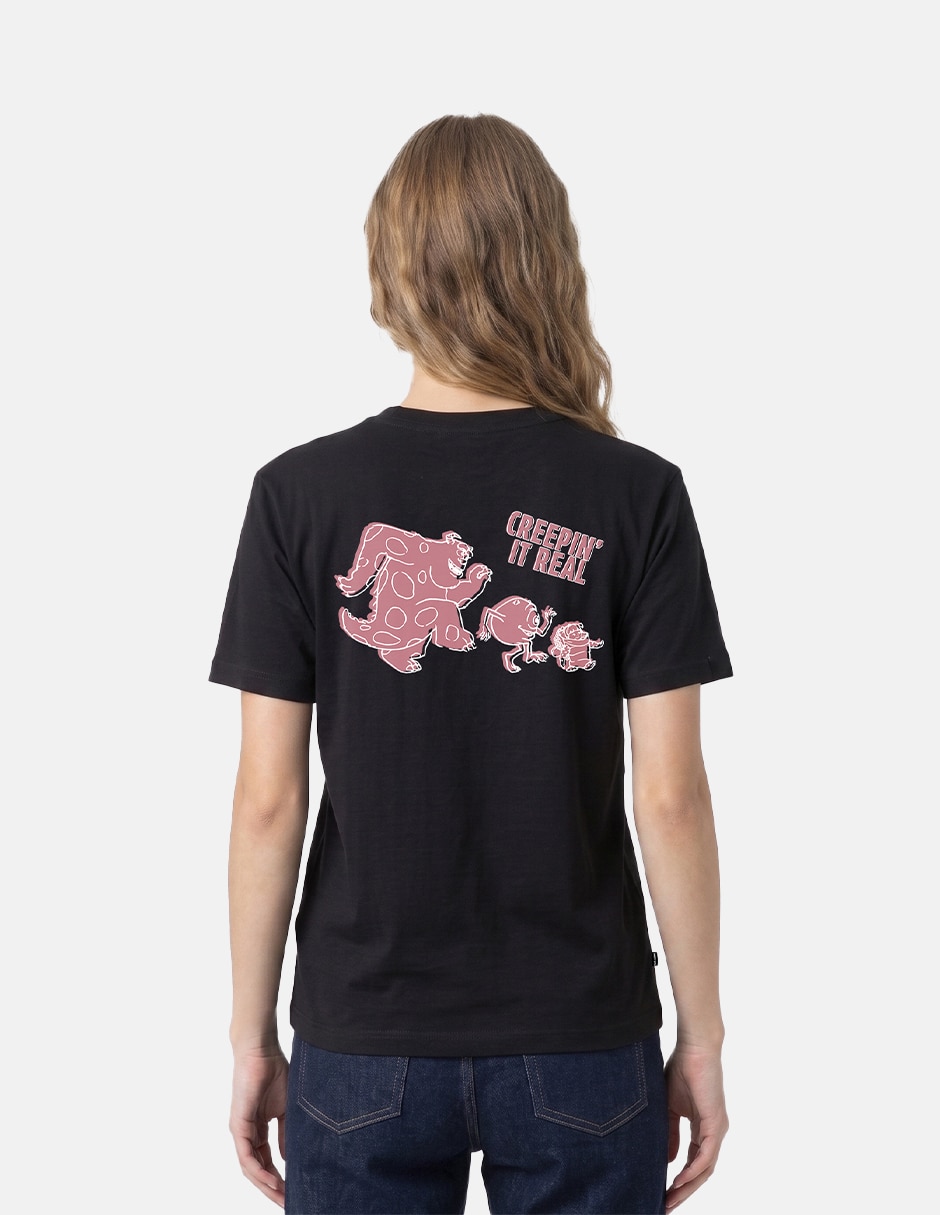 Playera manga corta pixar core besties cuello redondo para mujer 3