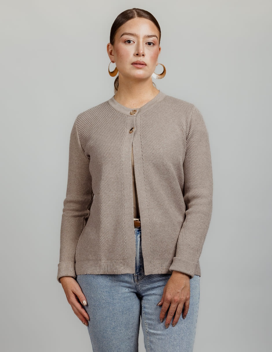 Suéter cuello redondo para mujer Suéter cuello redondo para mujer