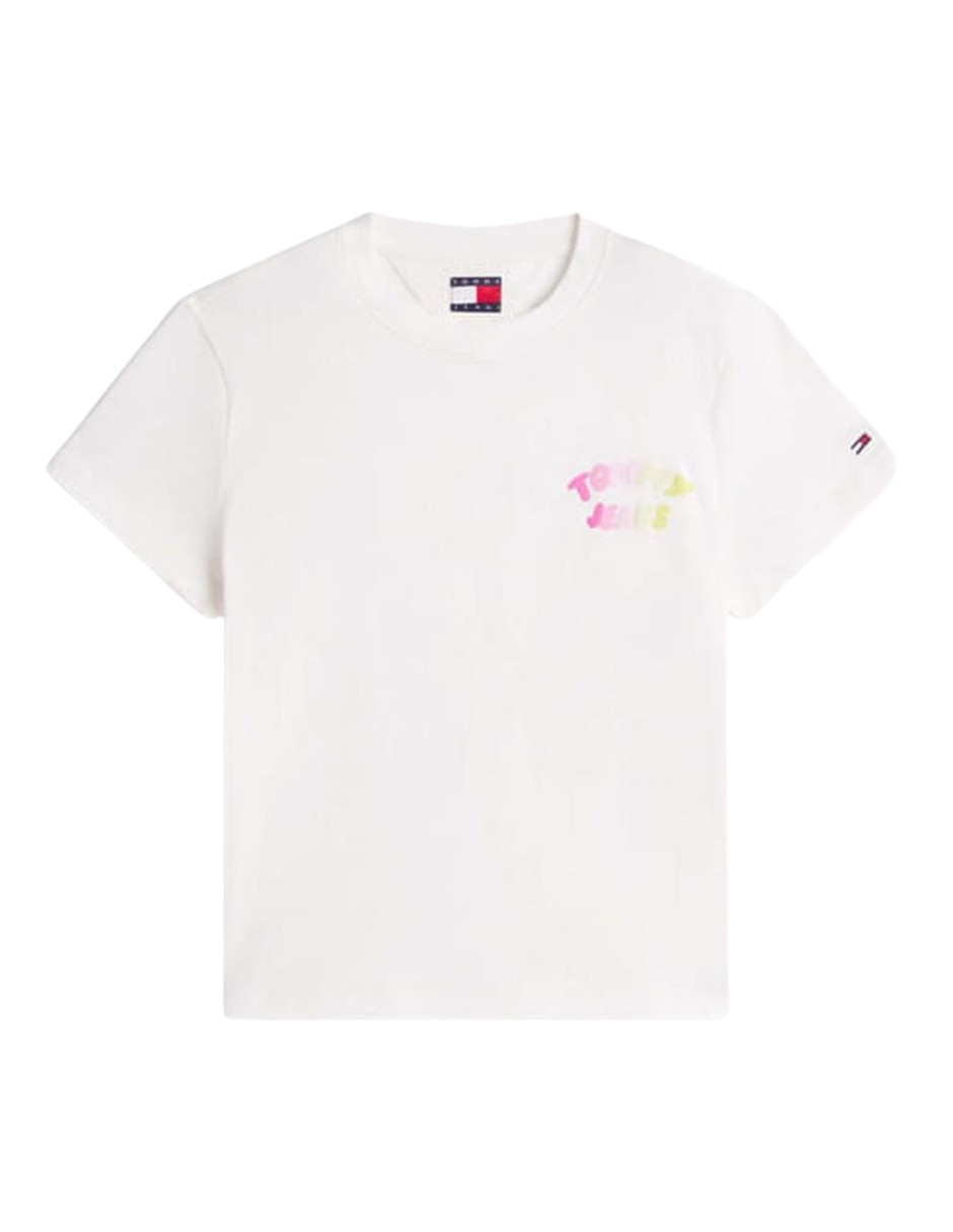 Playera manga corta cuello redondo para mujer 5
