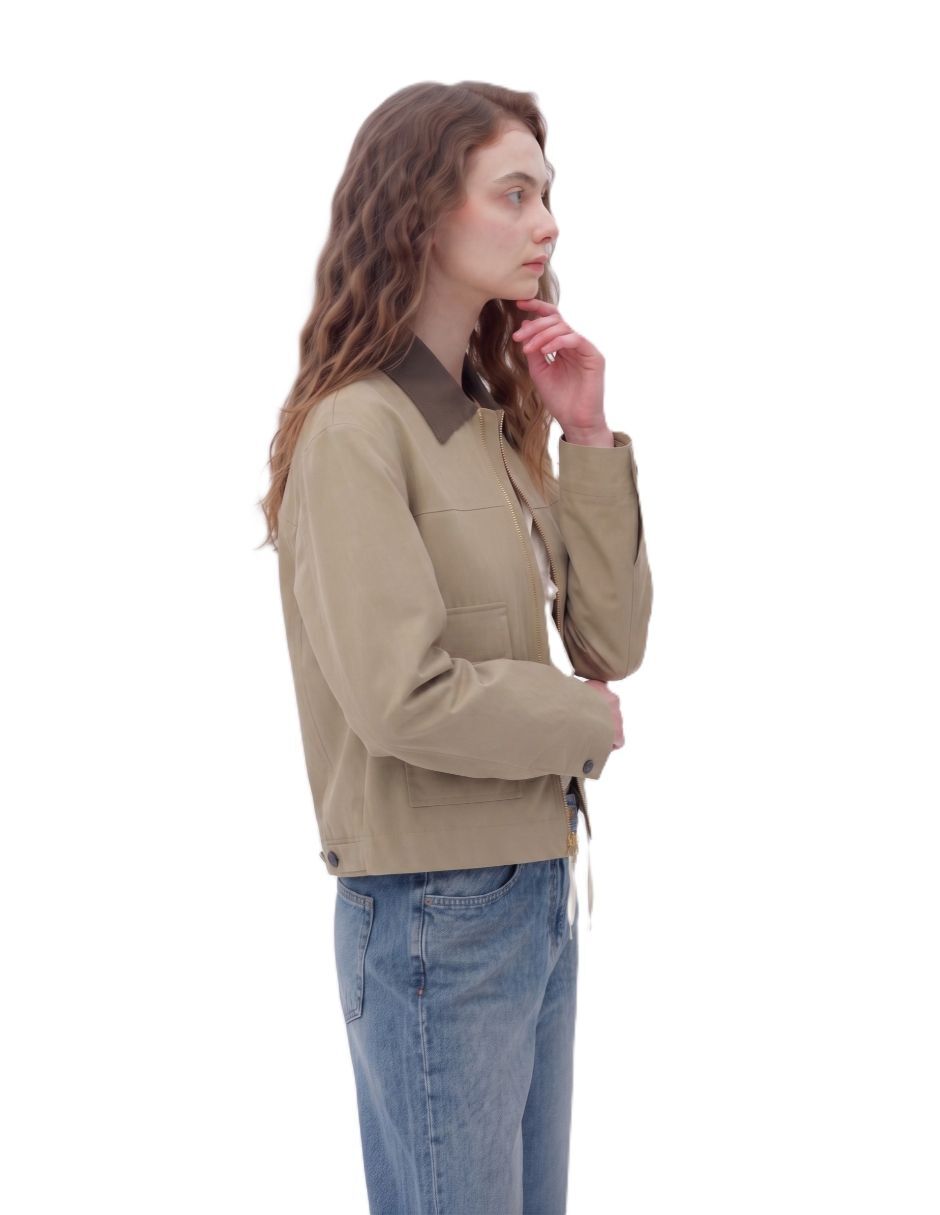 Chamarra casual para mujer 4