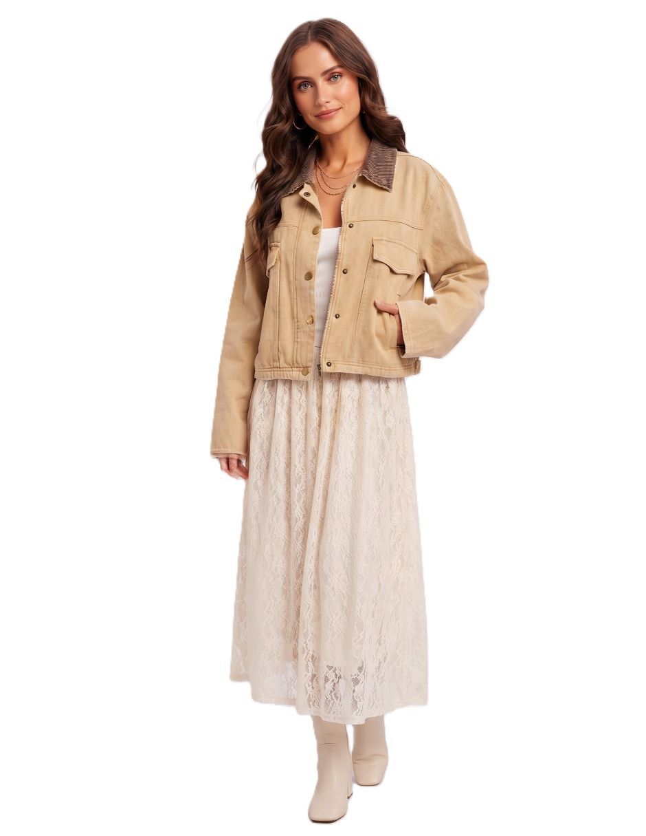 Chamarra casual para mujer Chamarra casual para mujer