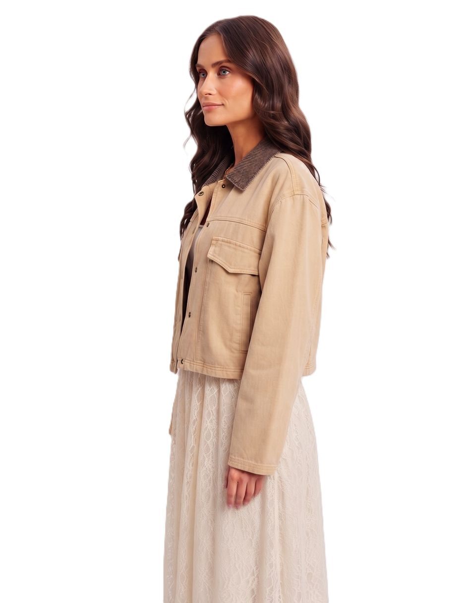 Chamarra casual para mujer 5