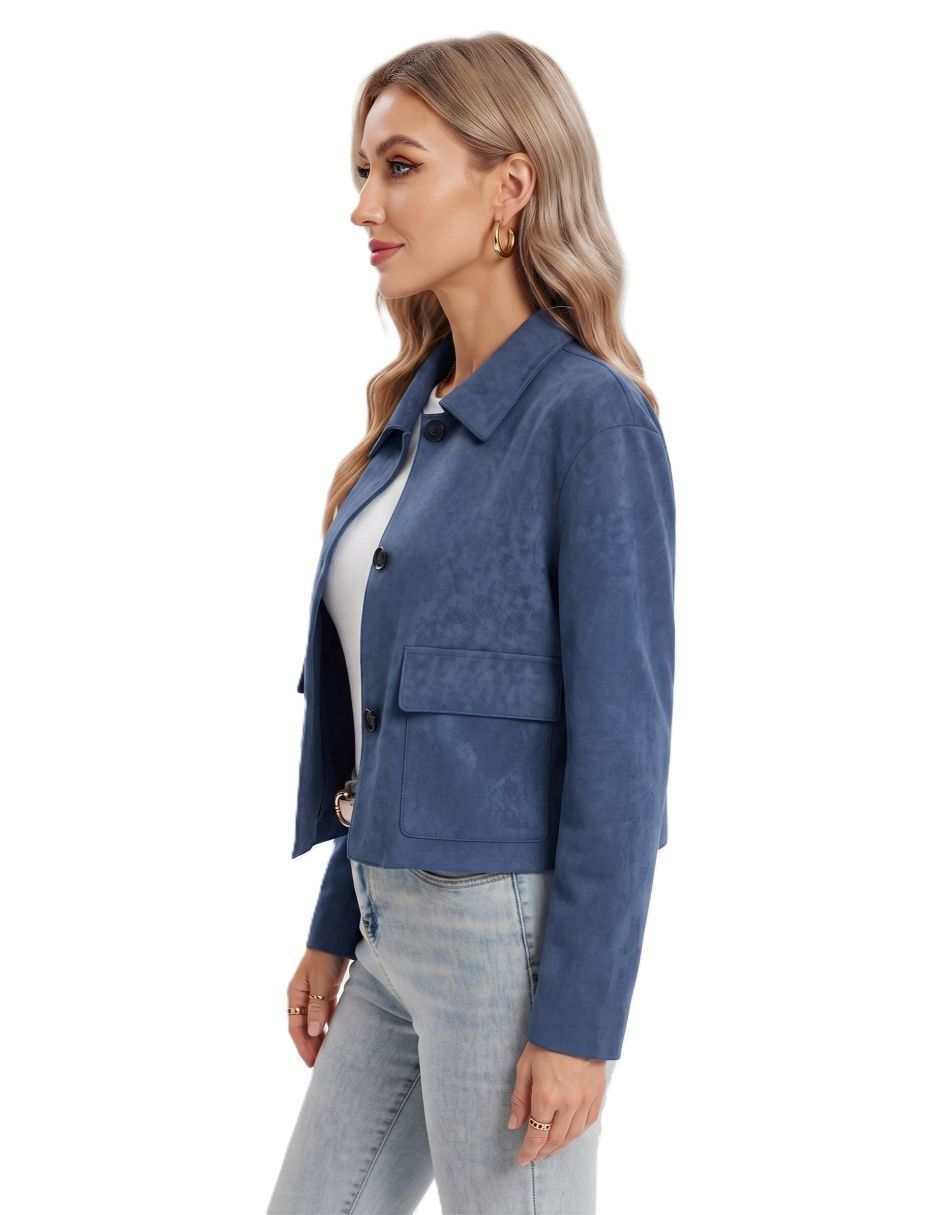 Chamarra casual para mujer 5