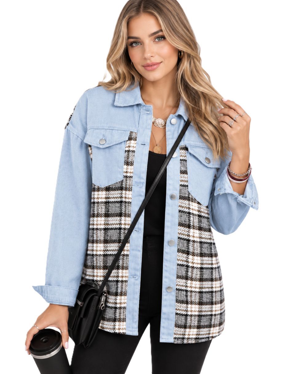 Chamarra casual para mujer