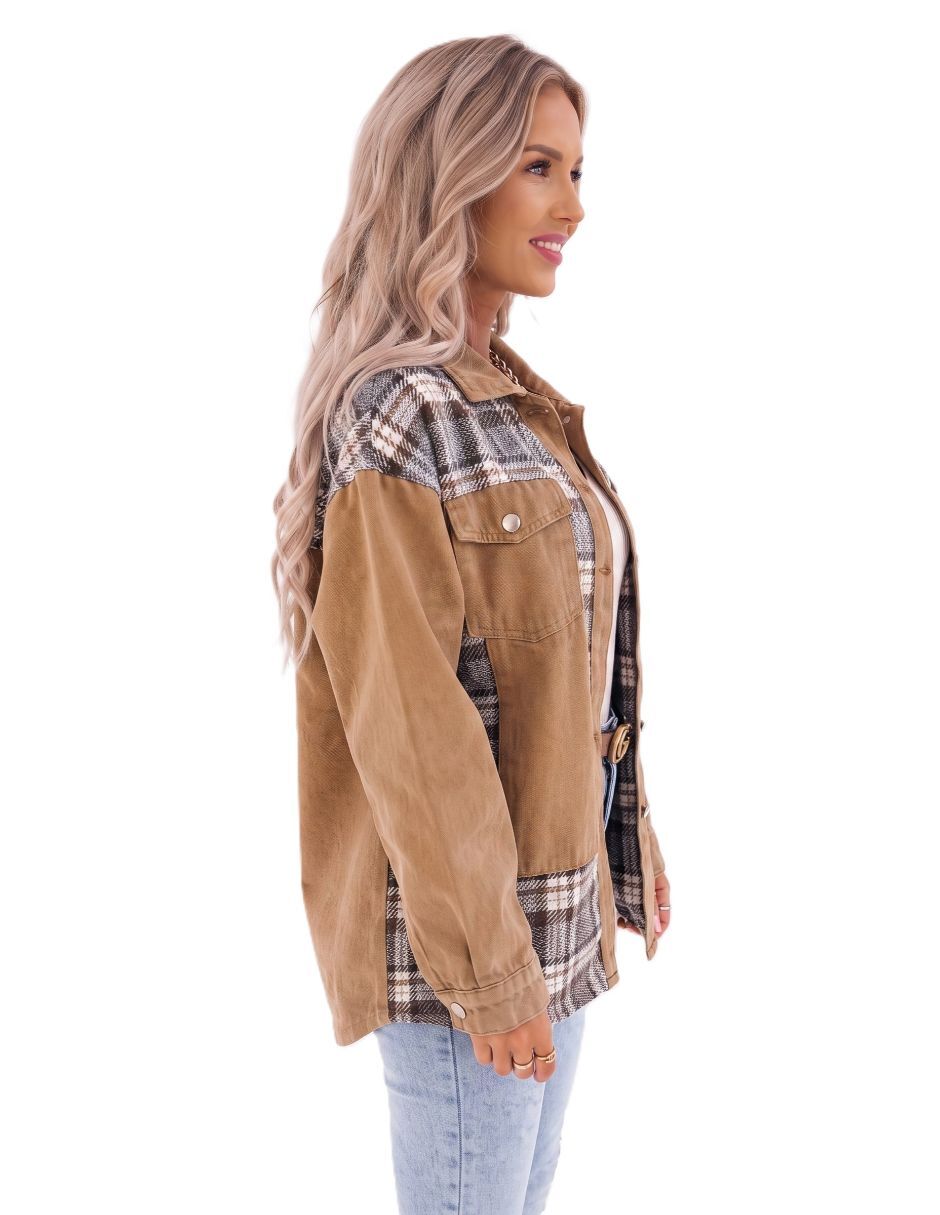 Chamarra casual para mujer 5