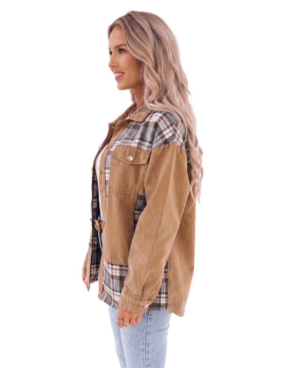 Chamarra casual para mujer 4