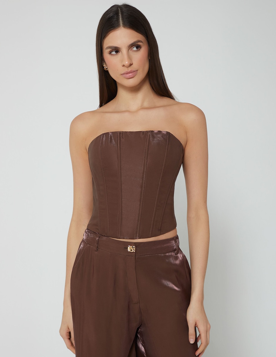Top escote Bardot