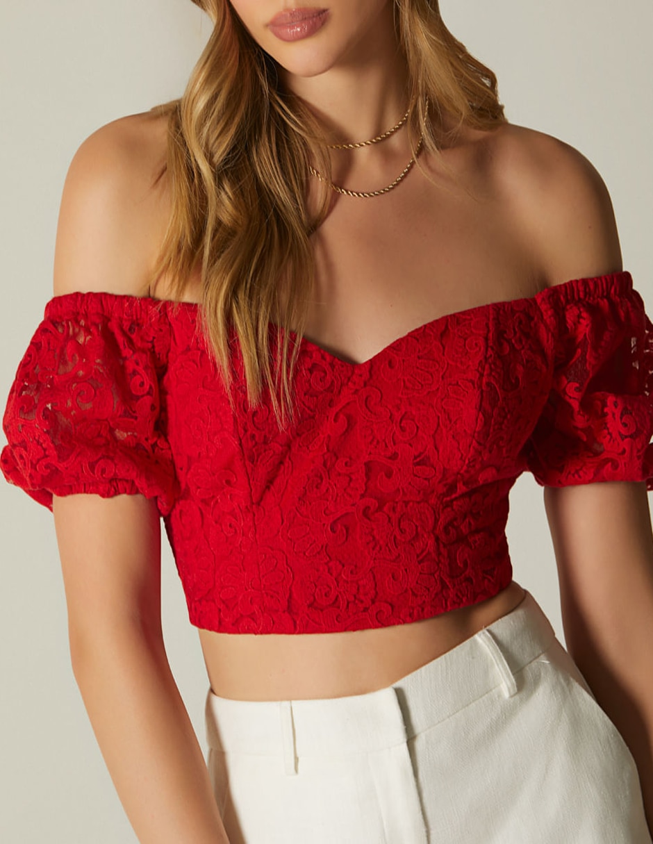 Top escote corazón Top escote corazón