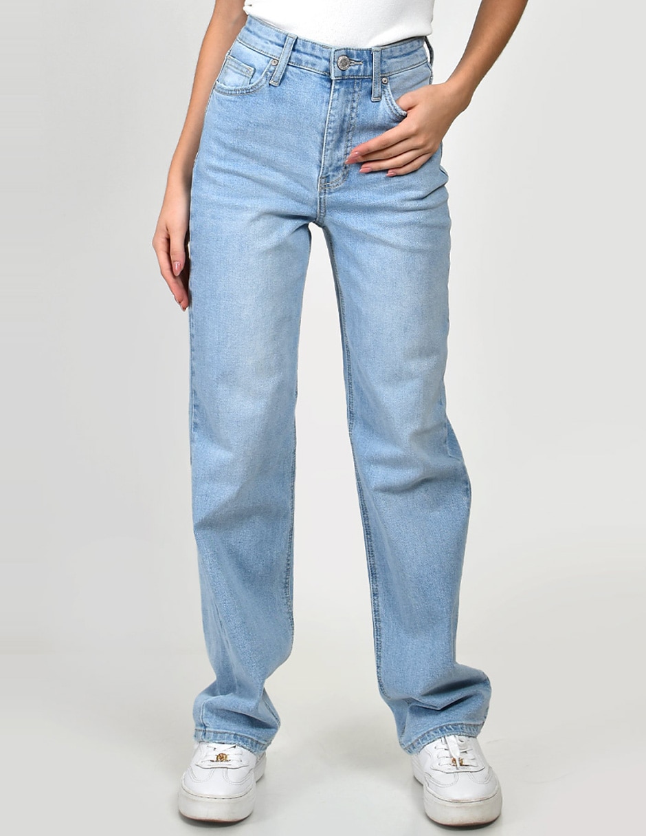 Jeans wide leg cintura alta para mujer Jeans wide leg cintura alta para mujer