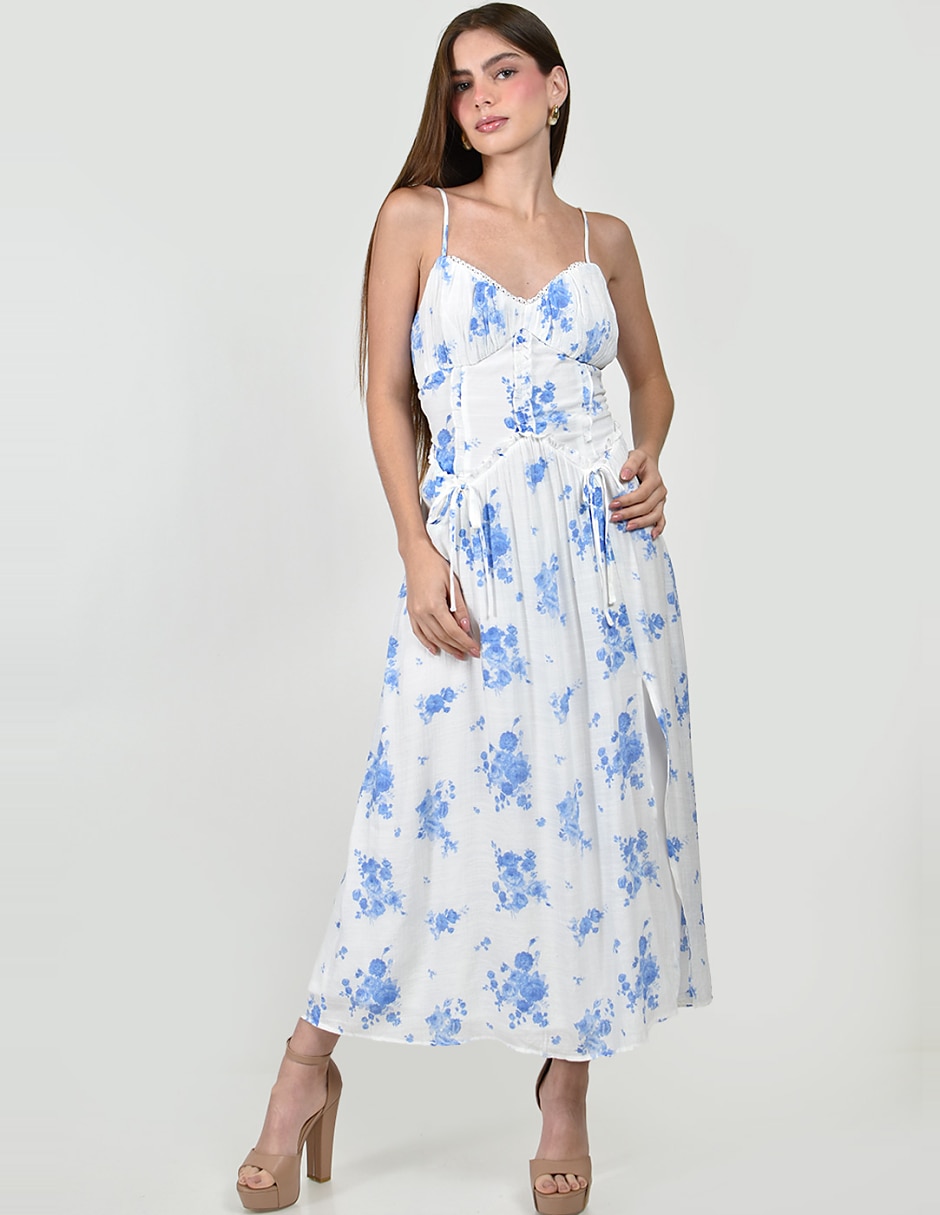 Vestido midi casual para mujer