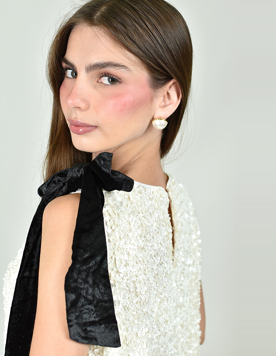 Vestido corto casual para mujer