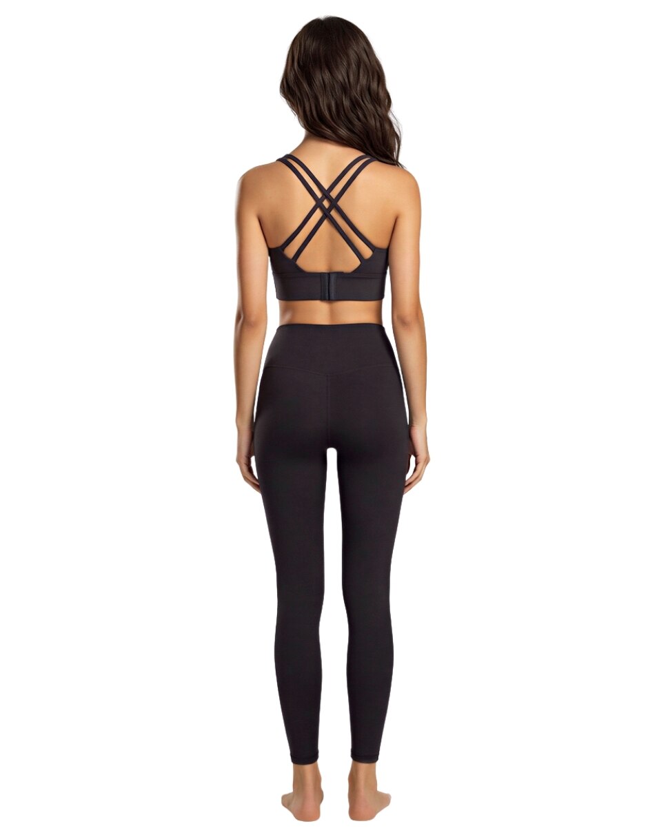 Legging Activewear a la (si aplica) Cintura alta con No aplica para mujer 8