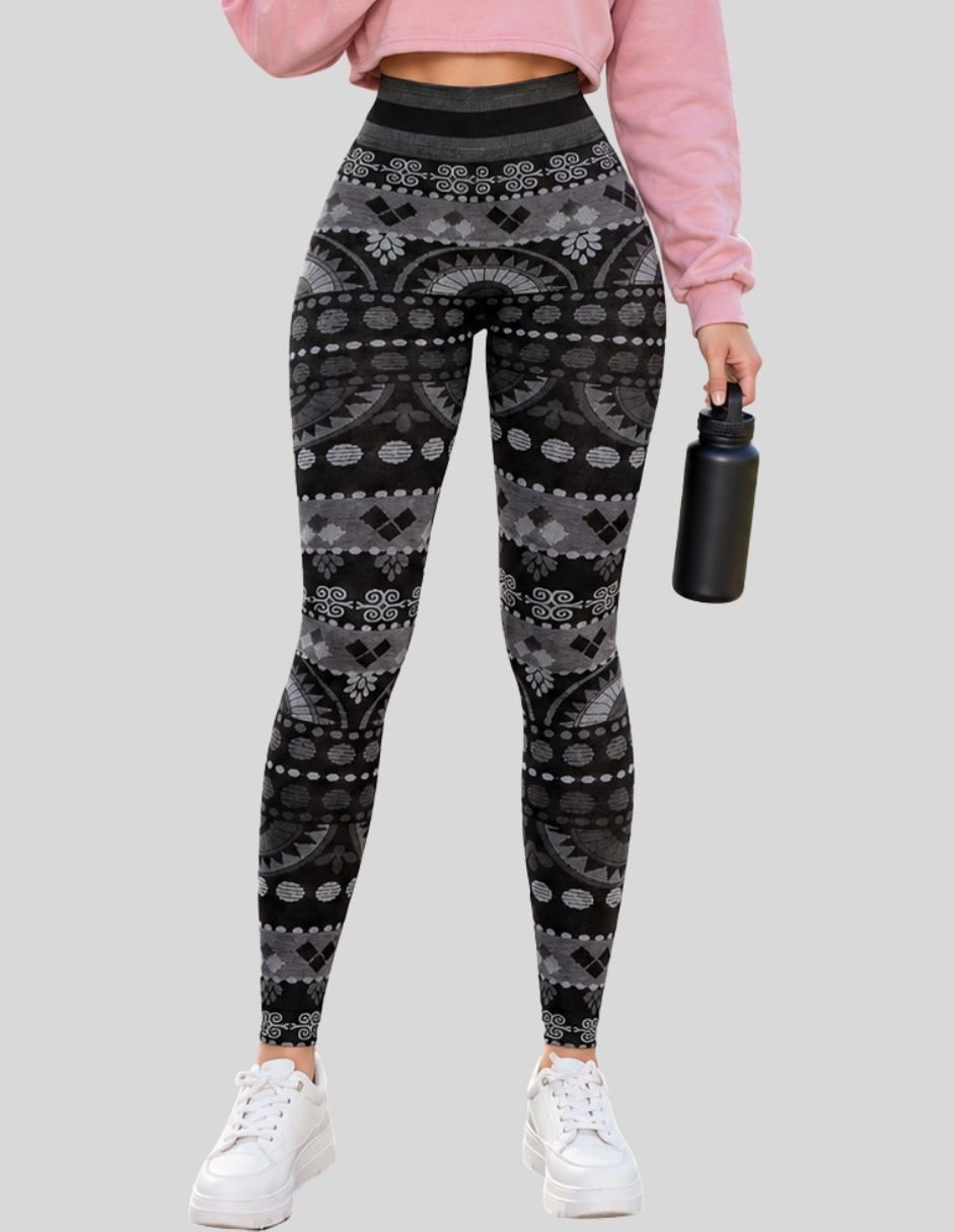 Legging Leggings Mujer casual Tiro Alto Moldeadores Estampados a la (si aplica) Cintura alta con Elástico para mujer 1