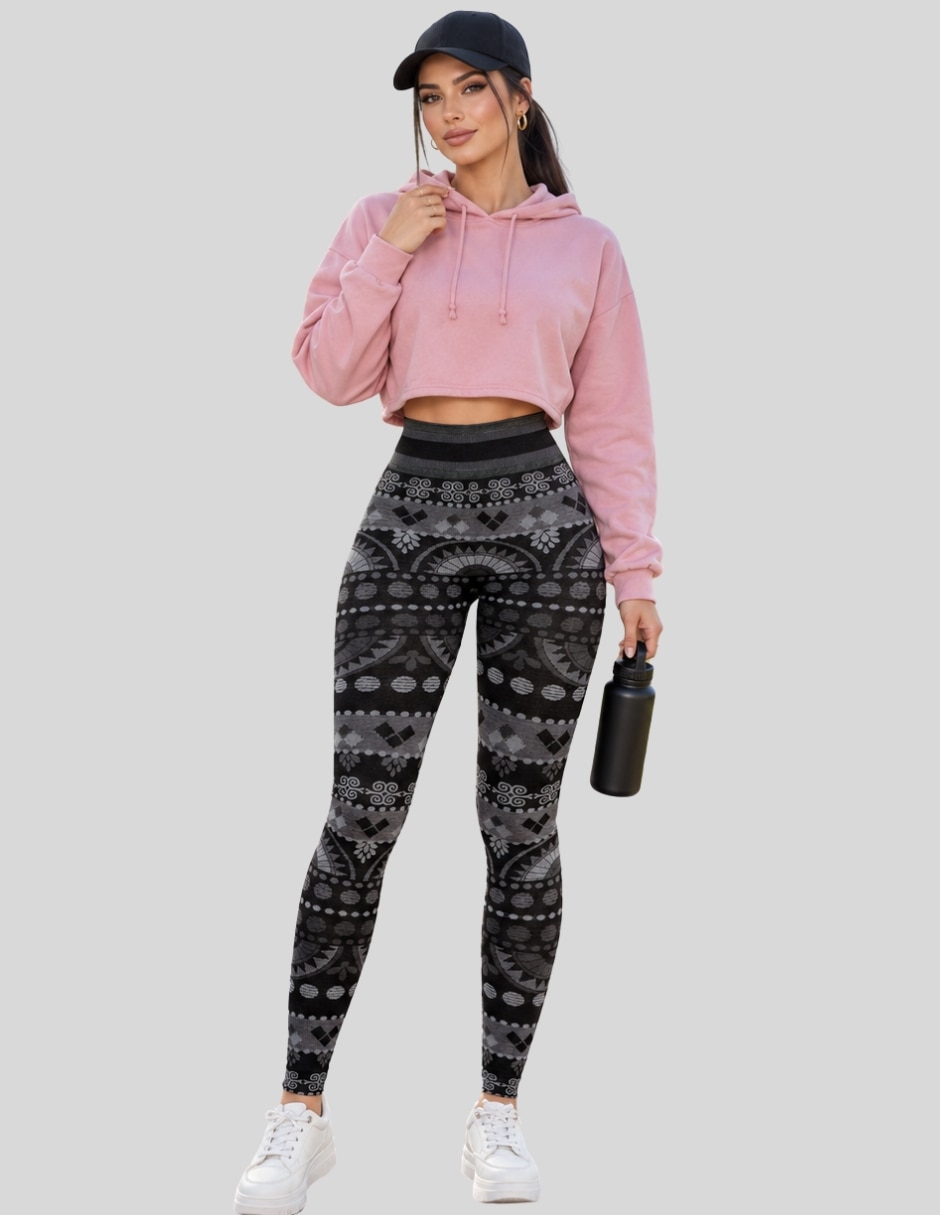 Legging Leggings Mujer casual Tiro Alto Moldeadores Estampados a la (si aplica) Cintura alta con Elástico para mujer 7