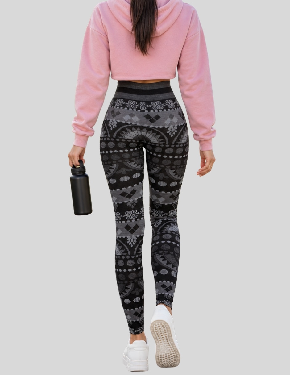 Legging Leggings Mujer casual Tiro Alto Moldeadores Estampados a la (si aplica) Cintura alta con Elástico para mujer 8