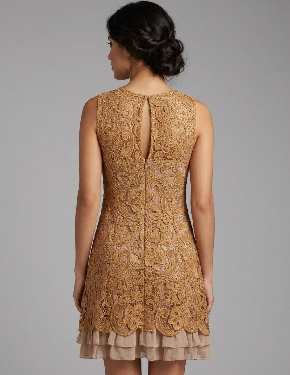 Vestido Arriba rodilla Casual DJ-335 para mujer 2
