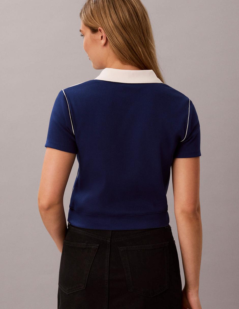 Playera tipo polo para mujer 2