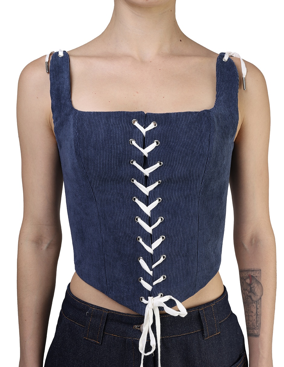 Blusa manga Sin Manga para mujer 5
