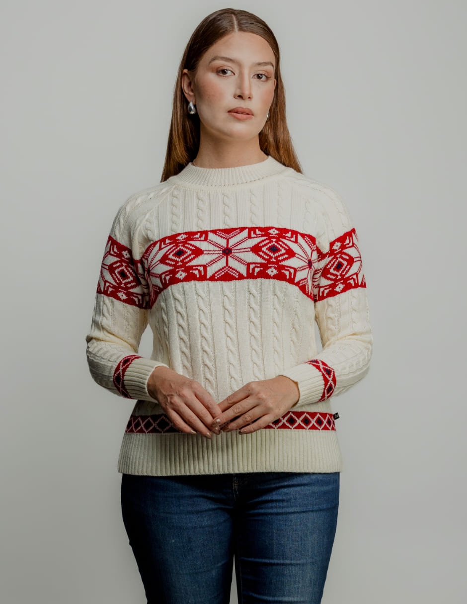 Suéter cuello Redondo para mujer