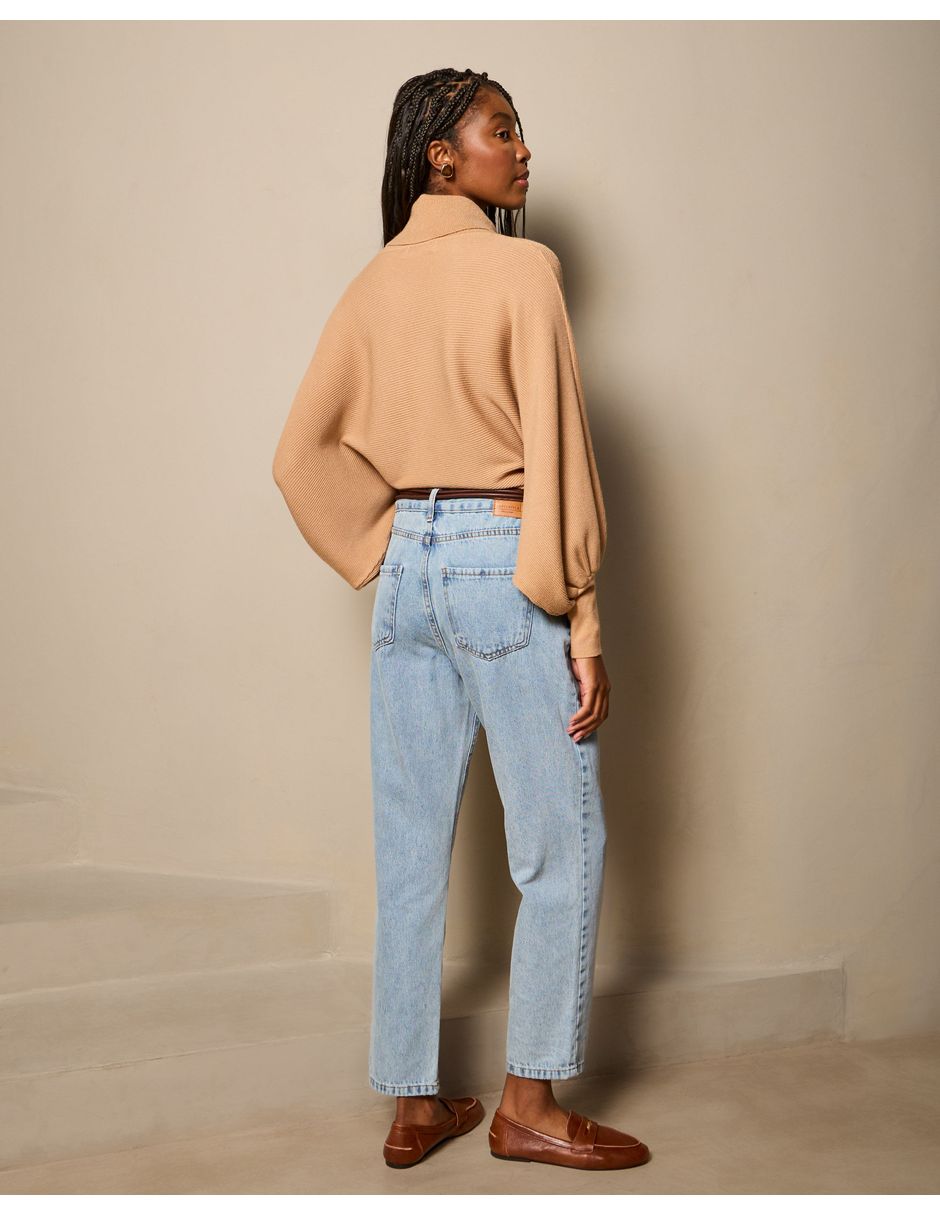 Pantalón Mom para mujer