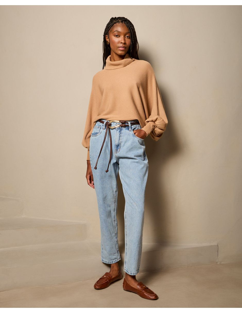 Pantalón Mom para mujer
