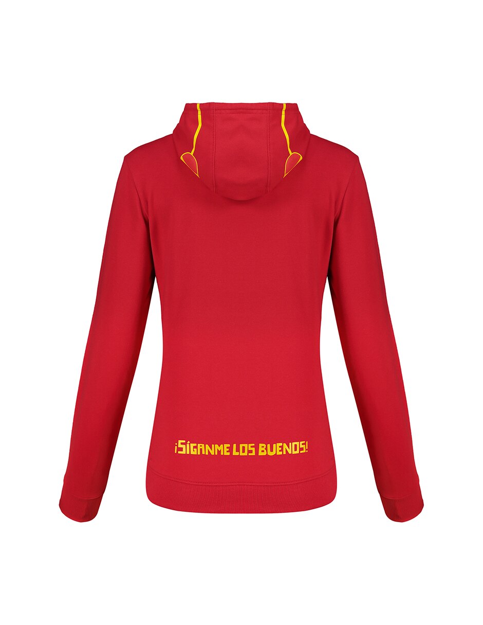 Sudadera con Capucha y bolsa Chapulín Colorado para mujer