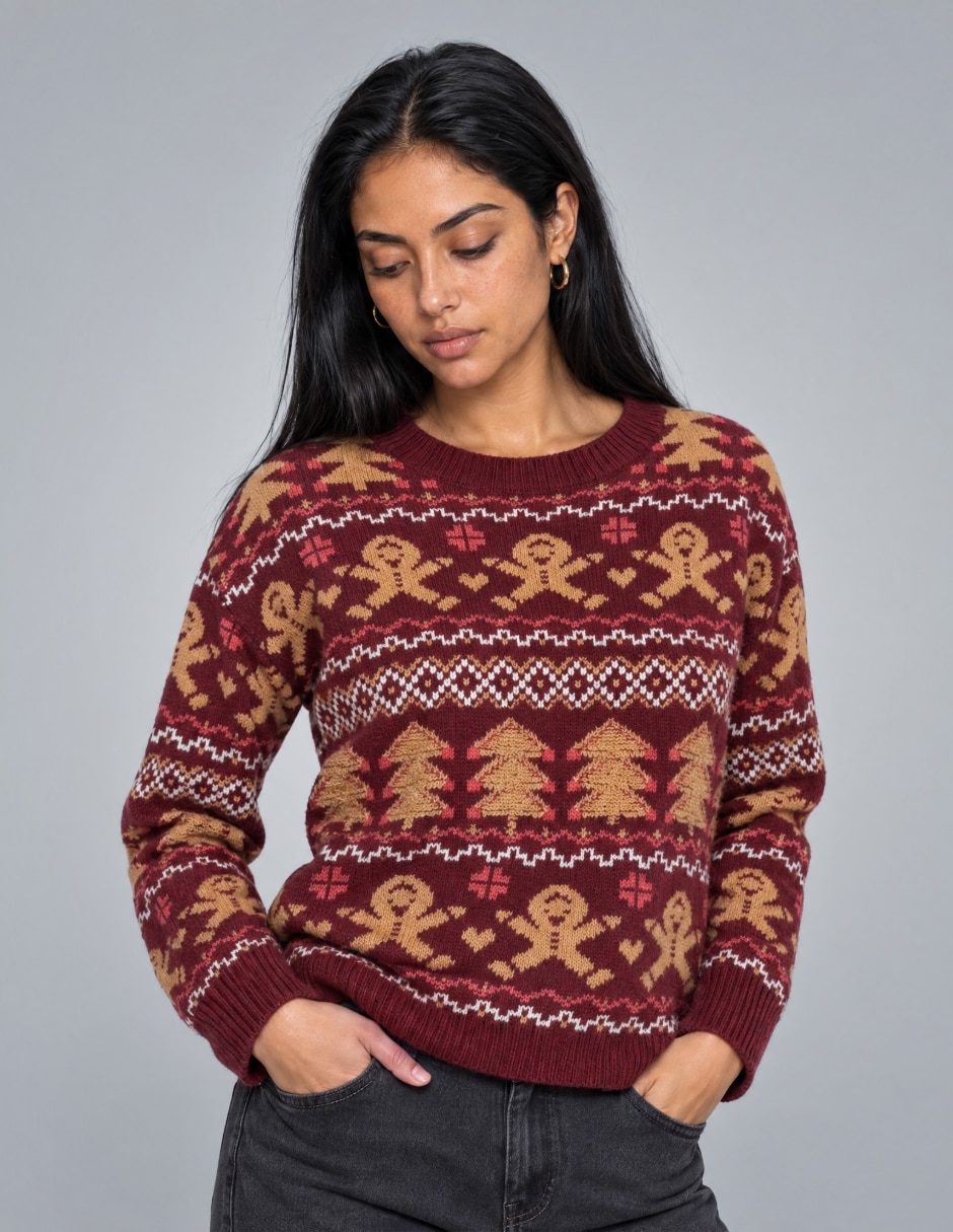 Suéter cuello Redondo para mujer Suéter cuello Redondo para mujer