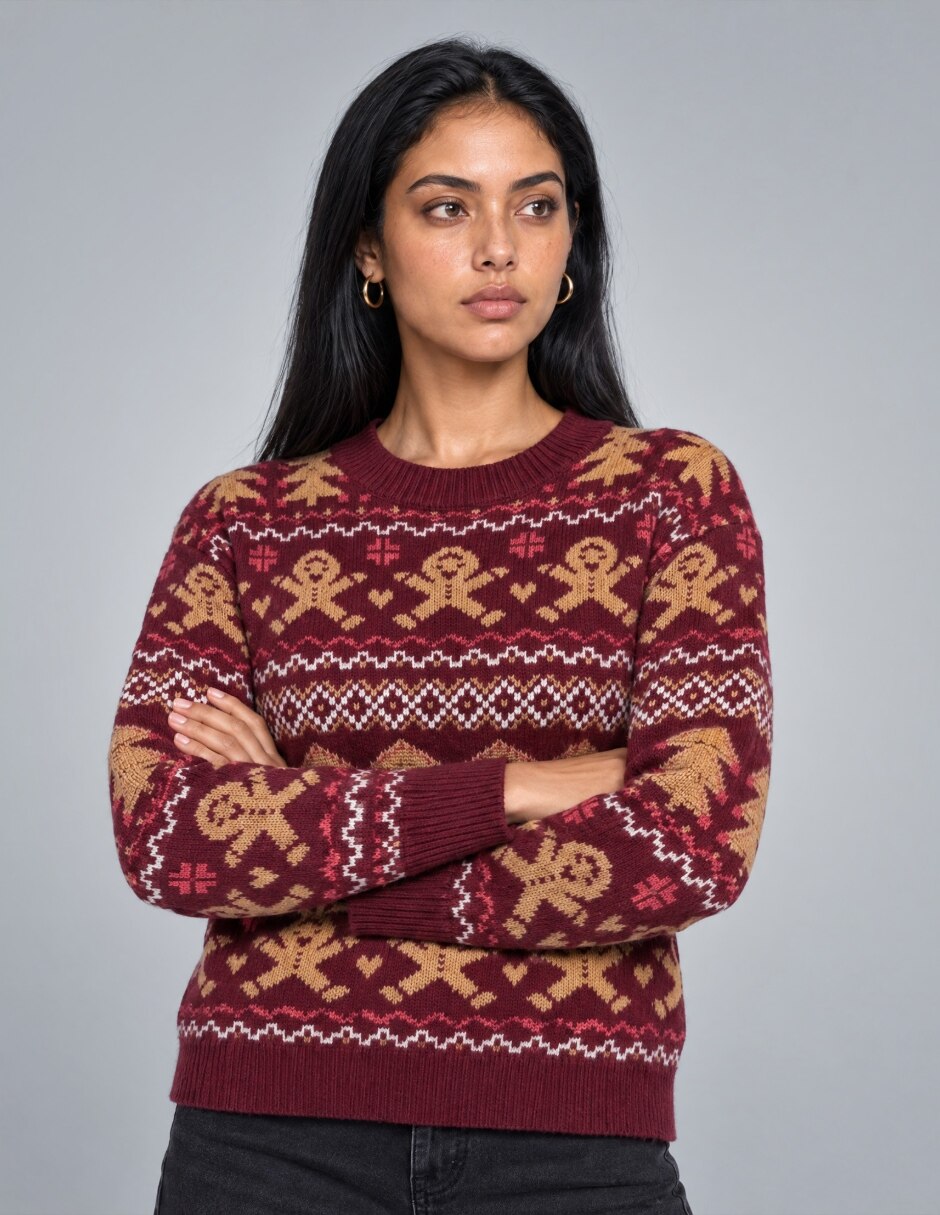 Suéter cuello Redondo para mujer 2