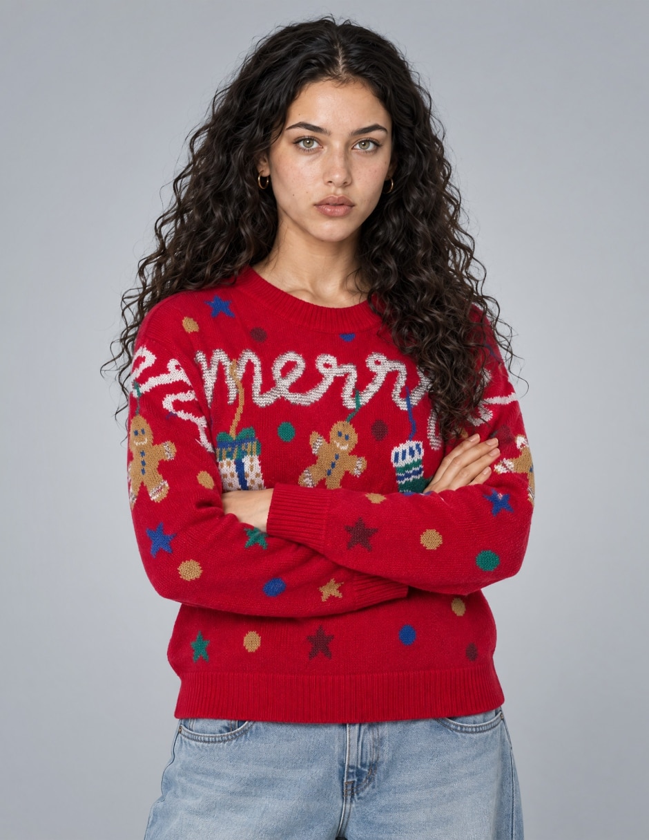 Suéter cuello Redondo para mujer Suéter cuello Redondo para mujer