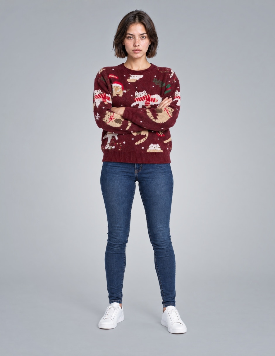 Suéter cuello Redondo para mujer 3