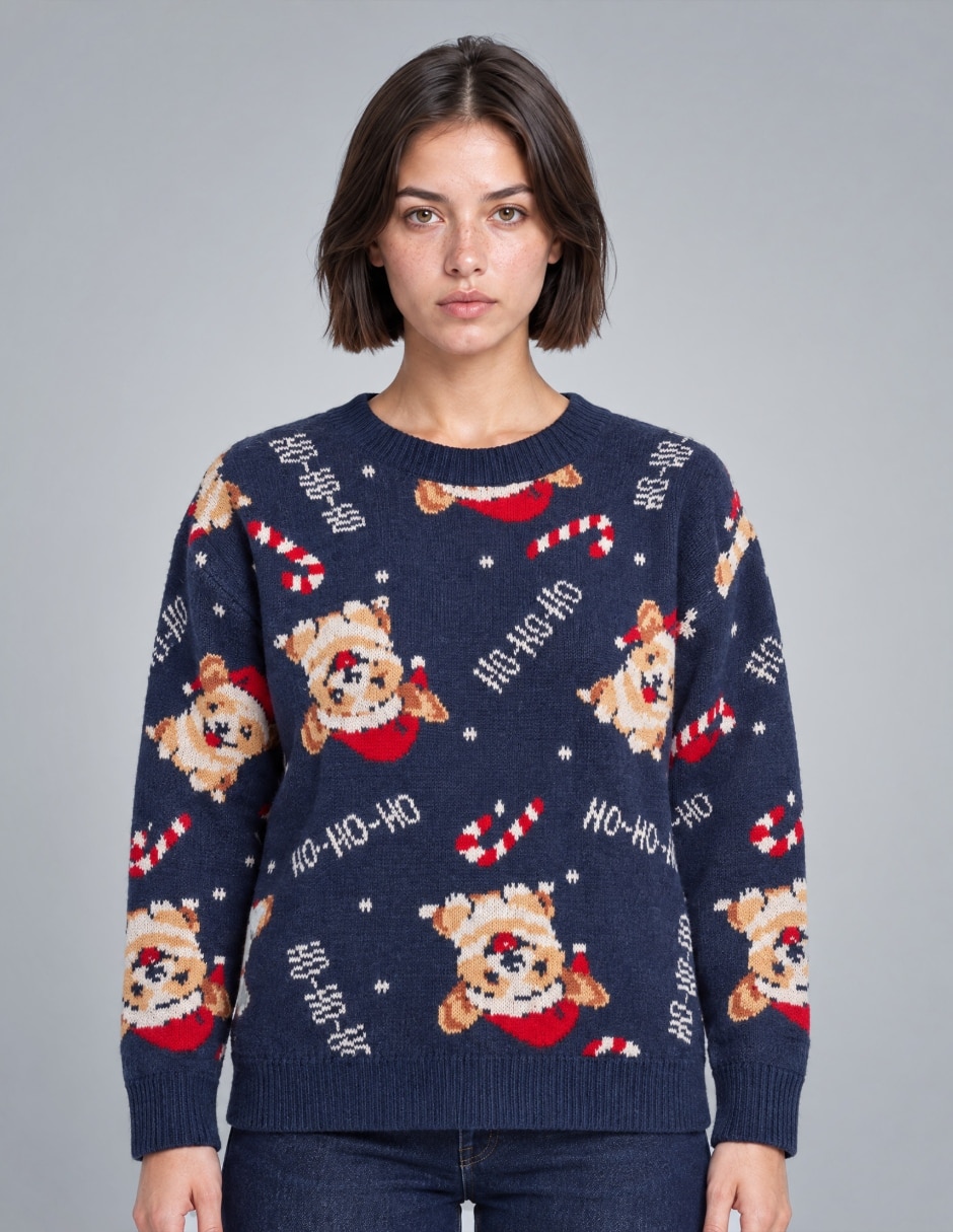 Suéter cuello Redondo para mujer