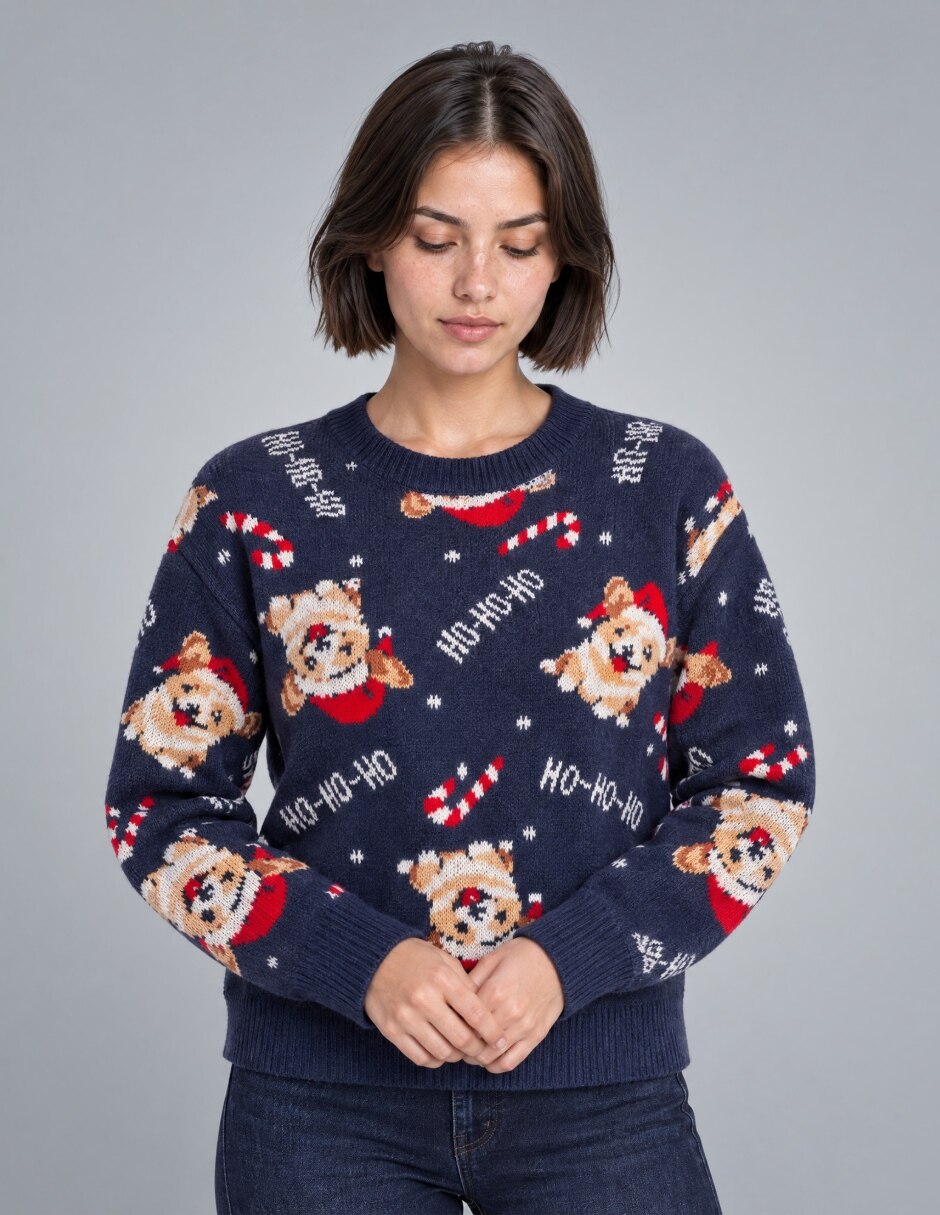 Suéter cuello Redondo para mujer 2