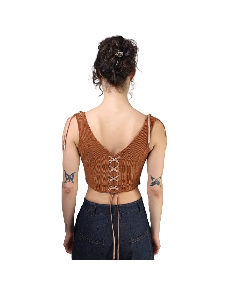 Blusa manga Sin Manga para mujer