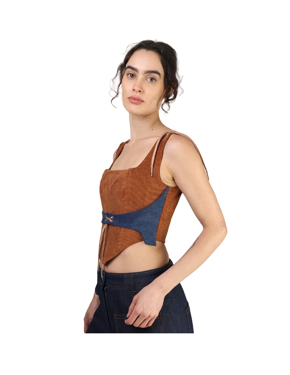 Blusa manga Sin Manga para mujer