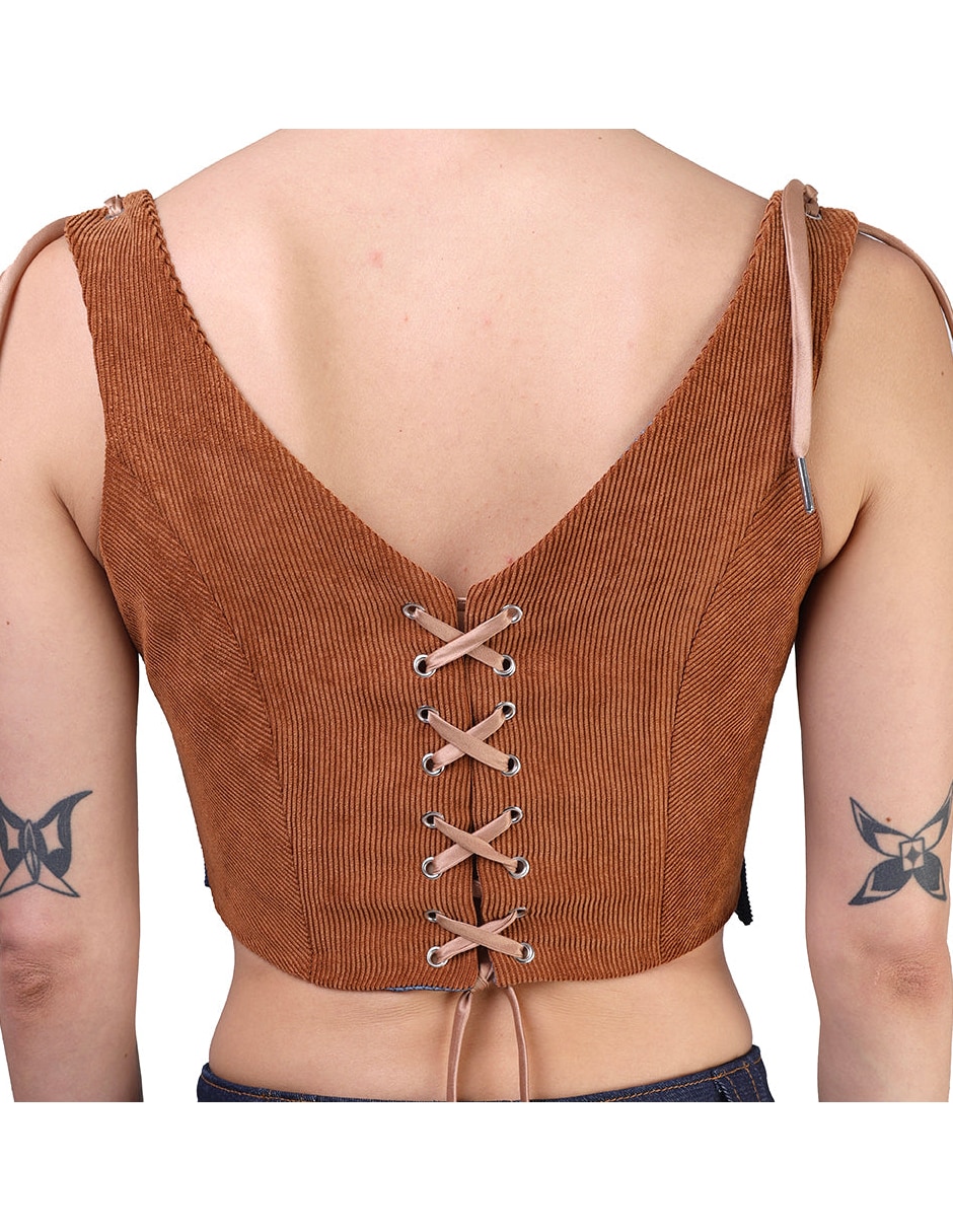 Blusa manga Sin Manga para mujer 5