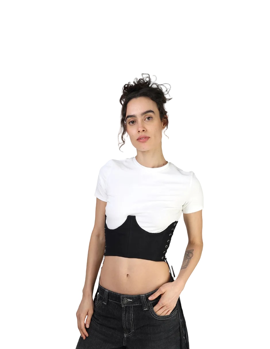 Blusa manga Sin Manga para mujer