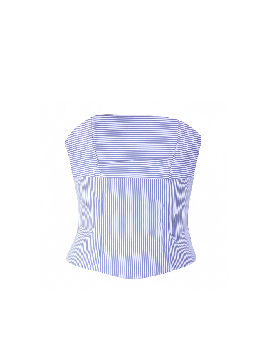 Blusa manga Sin Manga para mujer 5