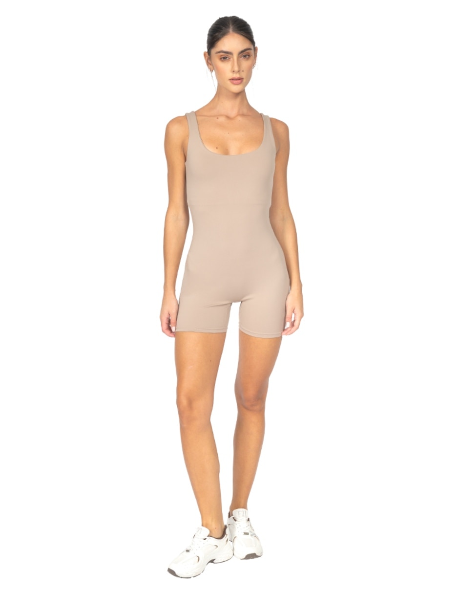 Jumpsuit de Poliéster Deportivo estampado Liso para mujer Jumpsuit de Poliéster Deportivo estampado Liso para mujer