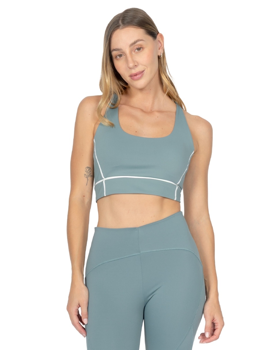 Playera tank manga cuello Redondo para mujer 1