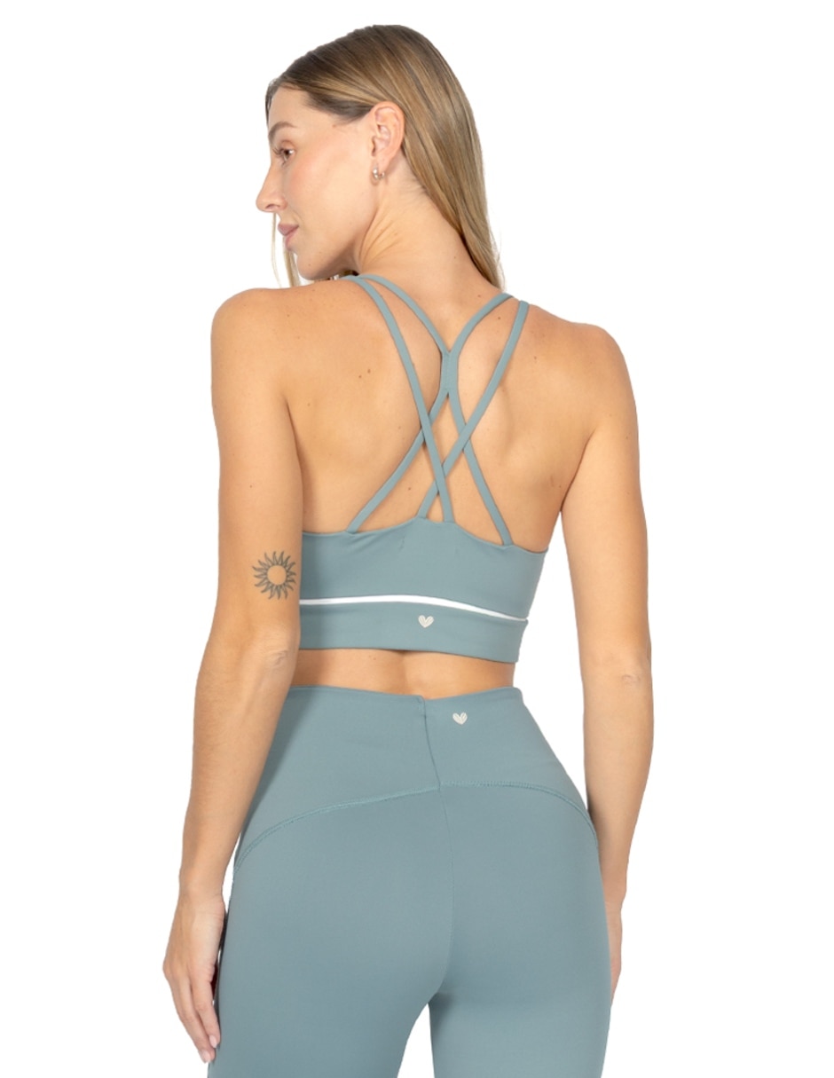 Playera tank manga cuello Redondo para mujer 3