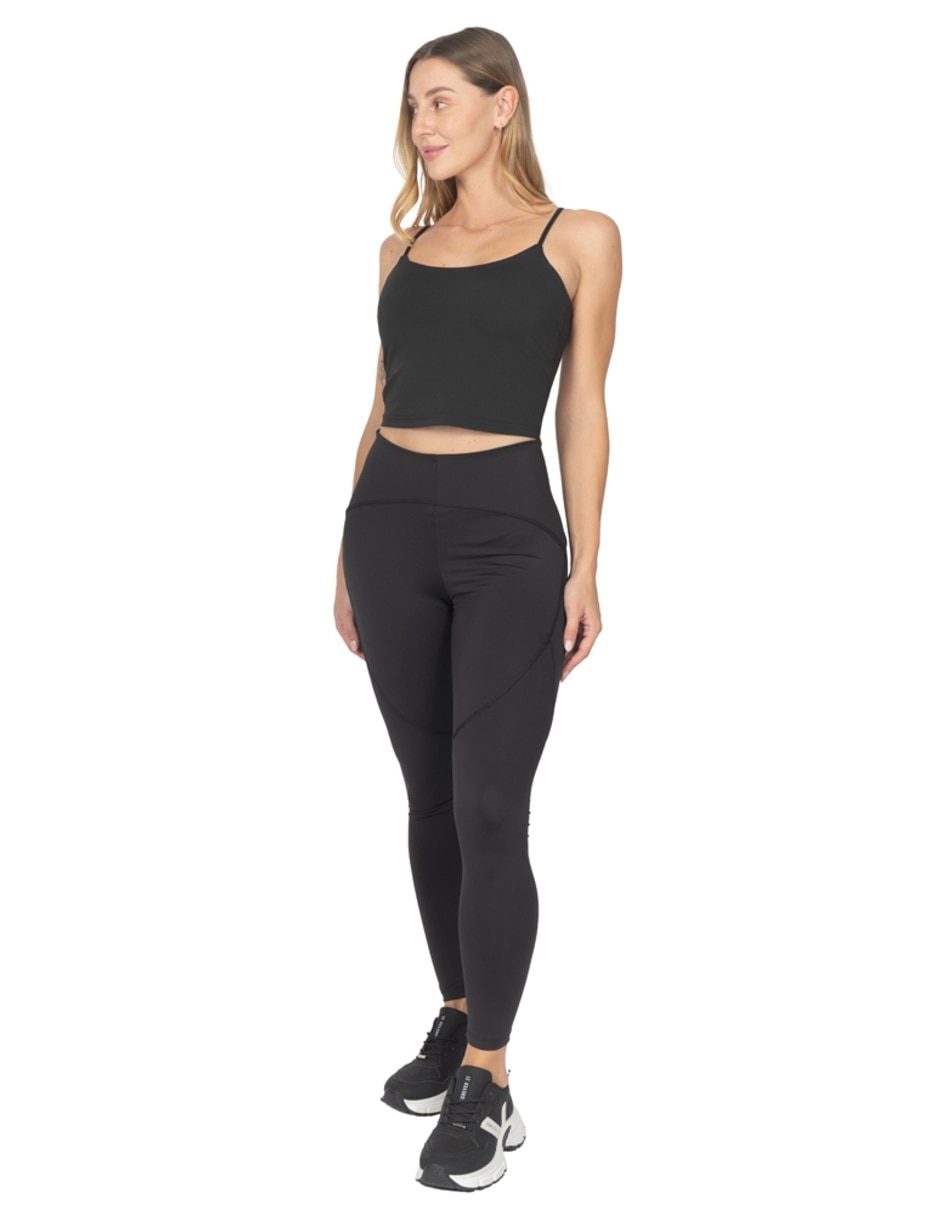 Playera tank manga cuello Con escote para mujer 2
