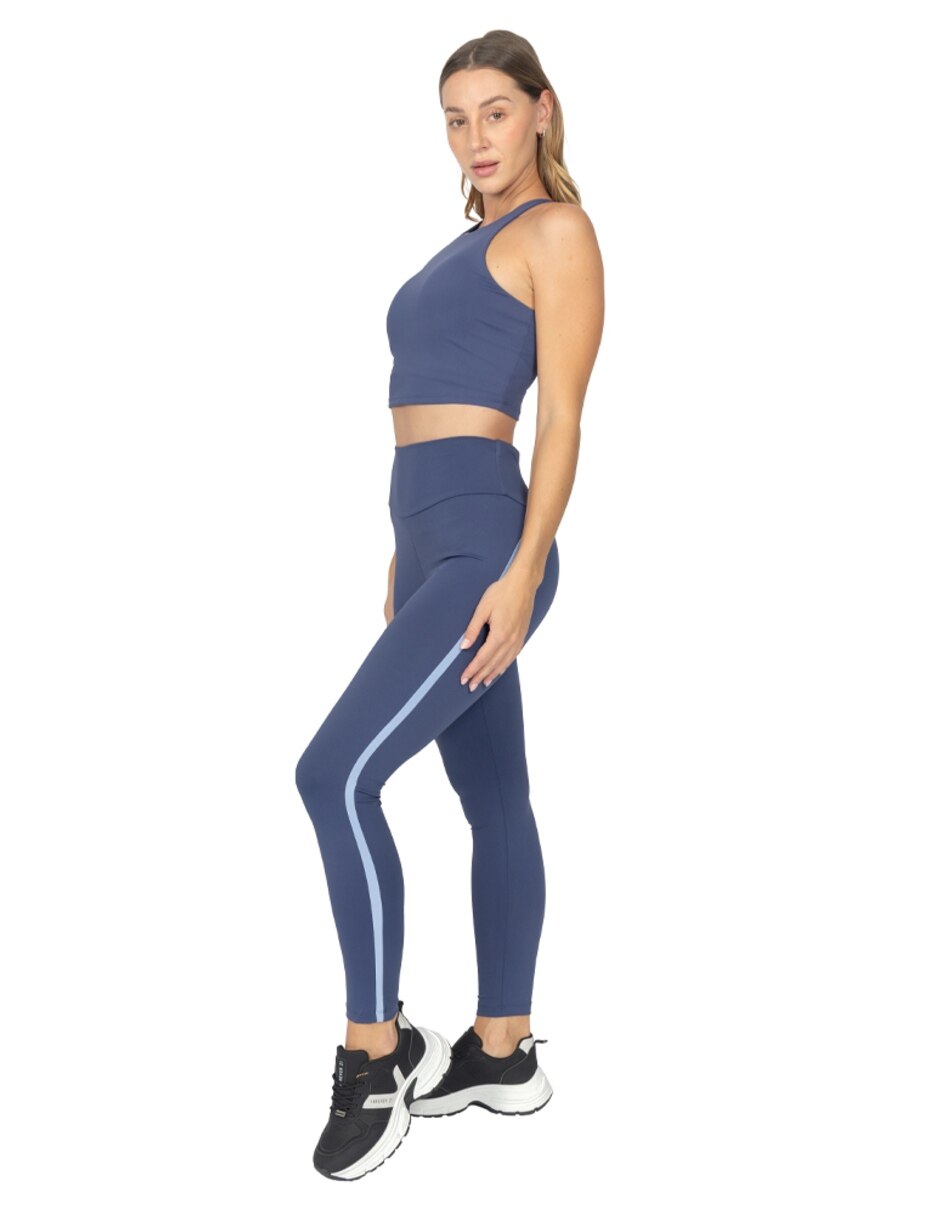 Playera tank manga cuello Halter para mujer 2